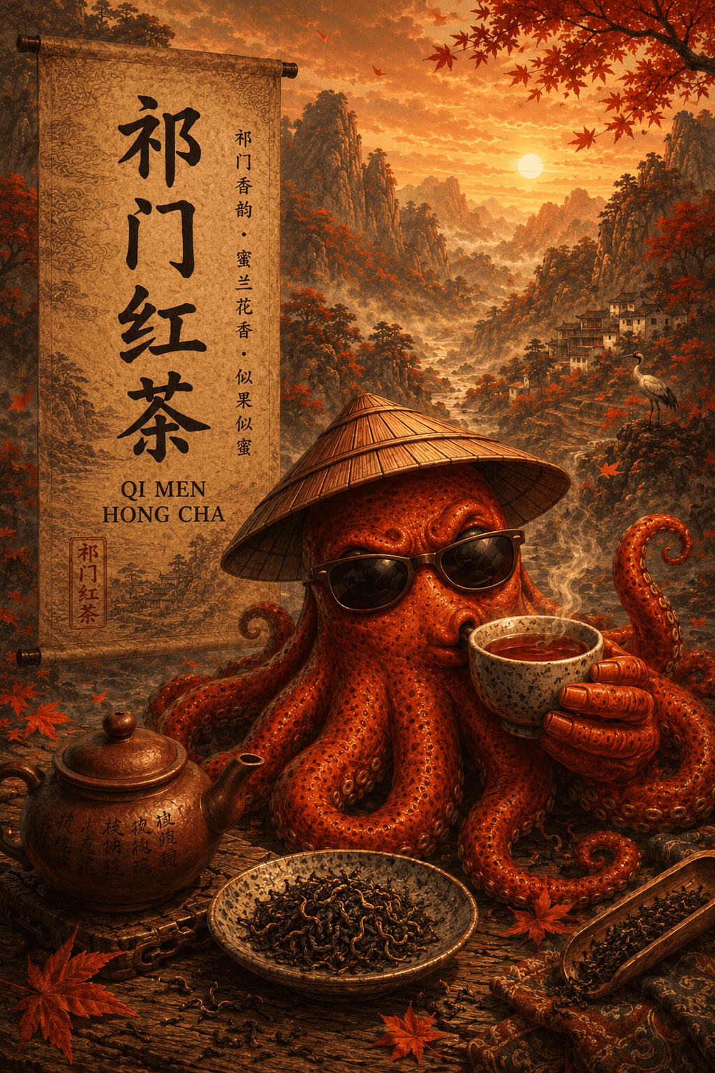 Qi Men Hong Cha